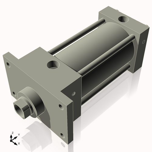 Isometric View of 2.5AFF3CCK1S4