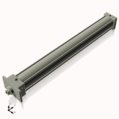 Isometric View of 2.5AFF24CCK1S4