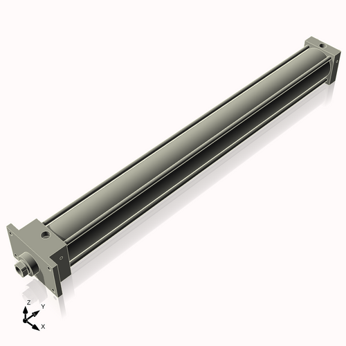 Isometric View of 2.5AFF26NCK1S4