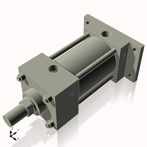Isometric View of 2.5ARF2NCK1
