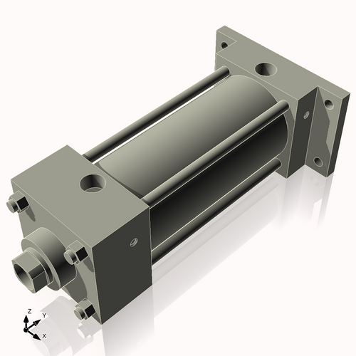 Isometric View of 2.5ARF4CCK1S4
