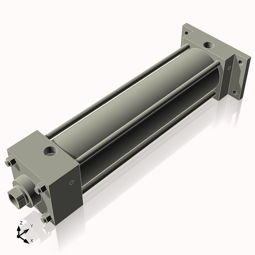 Isometric View of 2.5ARF9NCK1S4