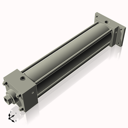 Isometric View of 2.5ARF11CCK1S4