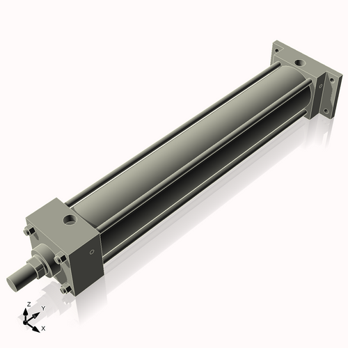 Isometric View of 2.5ARF14NCK1