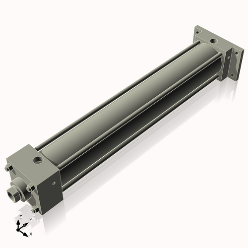 Isometric View of 2.5ARF15CCK1S4