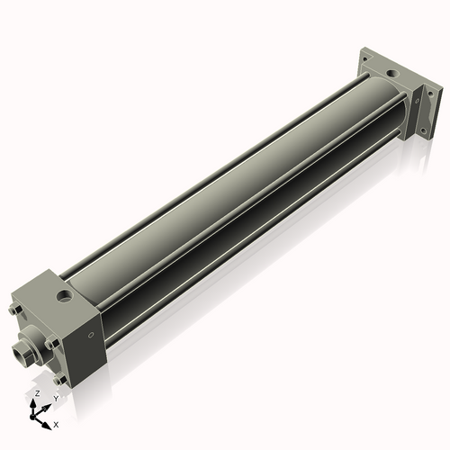 Isometric View of 2.5ARF17NCK1S4