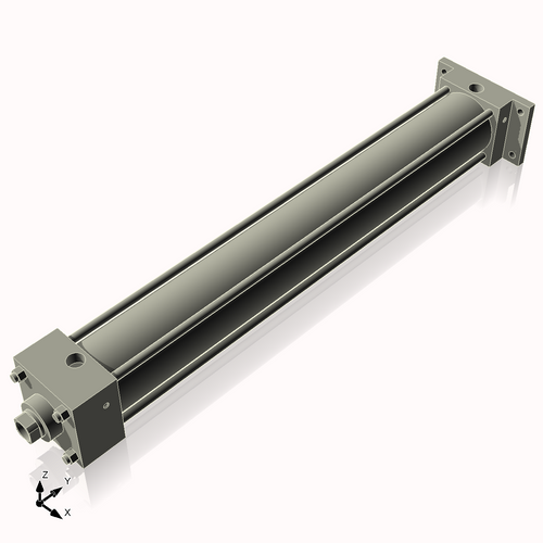 Isometric View of 2.5ARF18CCK1S4