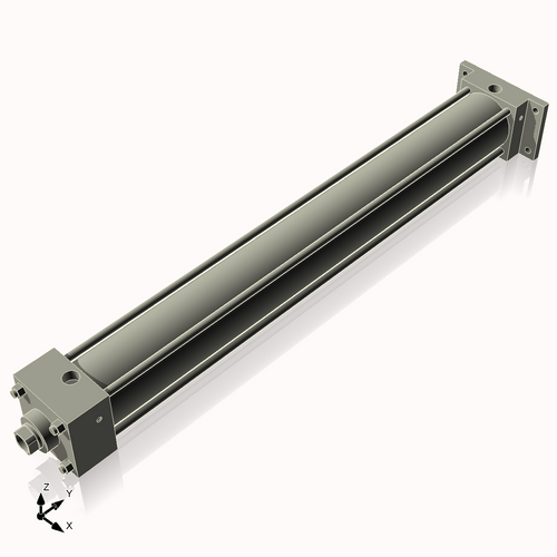 Isometric View of 2.5ARF21CCK1S4