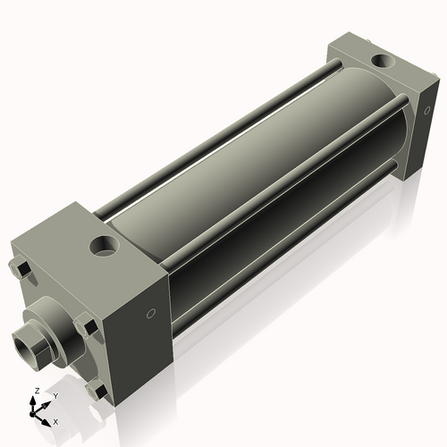 Isometric View of 2.5ASF7NCK1S4