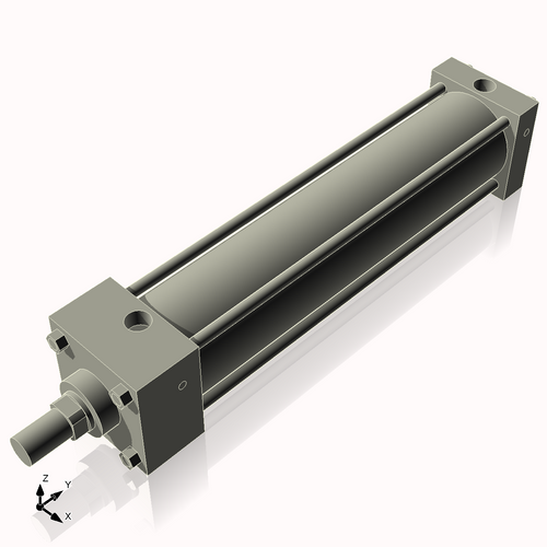 Isometric View of 2.5ASF10NCK1