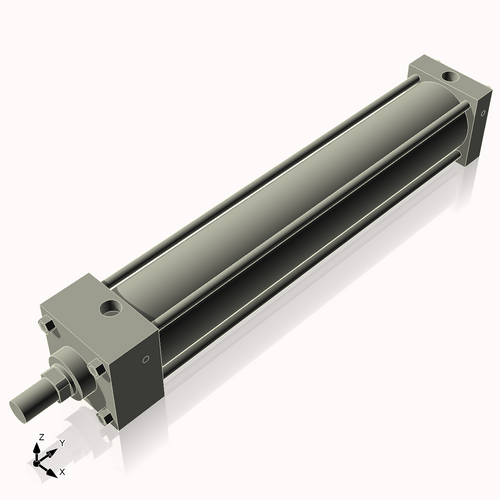 Isometric View of 2.5ASF13NCK1