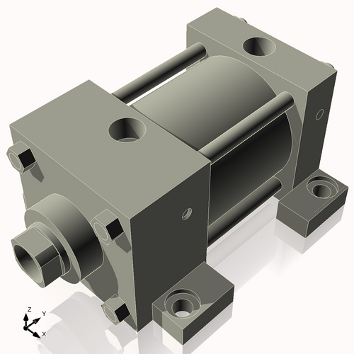 Isometric View of 2.5ASL1CCK1S4