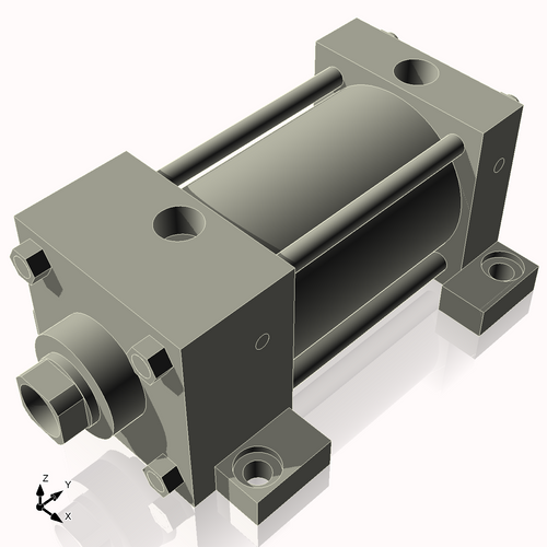 Isometric View of 2.5ASL2NCK1S4