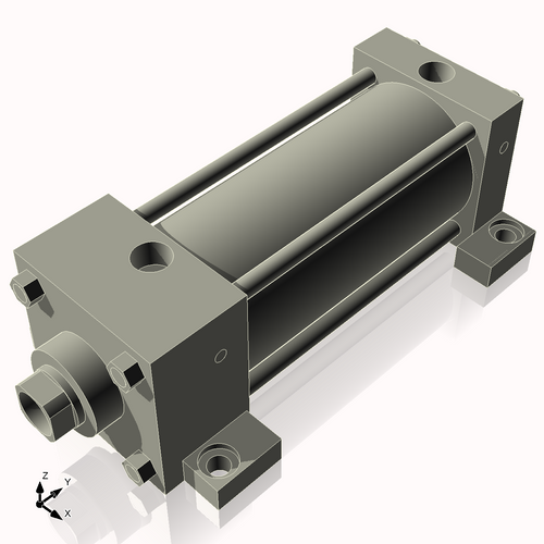 Isometric View of 2.5ASL4NCK1S4