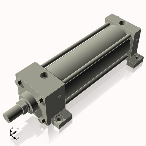 Isometric View of 2.5ASL6NCK1