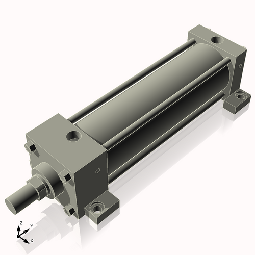 Isometric View of 2.5ASL7NCK1