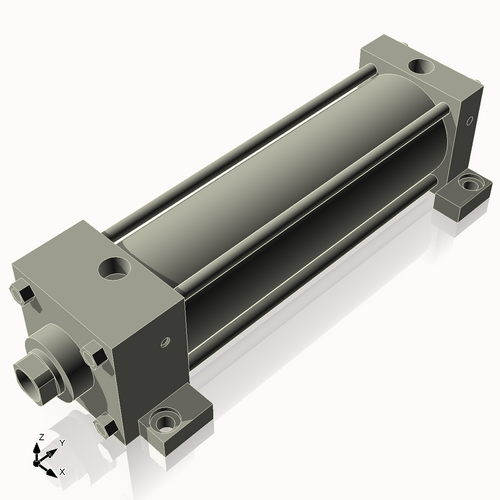 Isometric View of 2.5ASL7CCK1S4