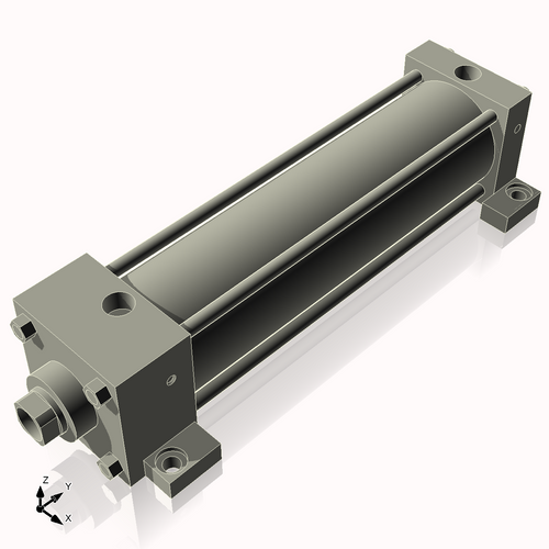 Isometric View of 2.5ASL8CCK1S4