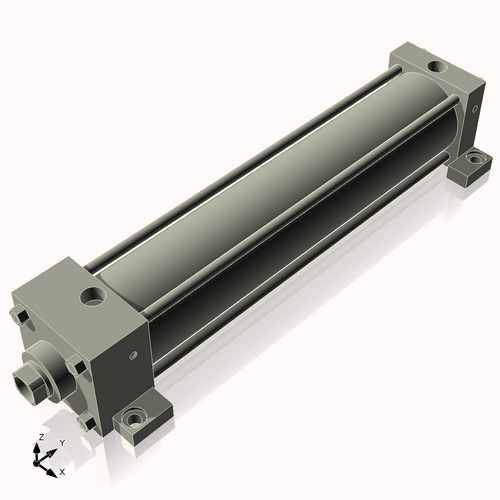Isometric View of 2.5ASL11CCK1S4