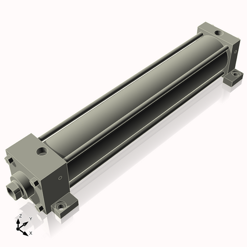 Isometric View of 2.5ASL13NCK1S4
