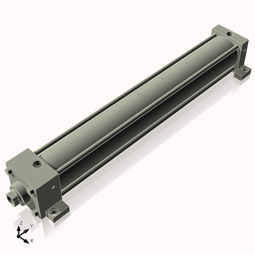 Isometric View of 2.5ASL17CCK1S4