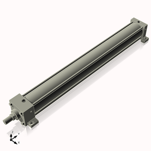 Isometric View of 2.5ASL23CCK1