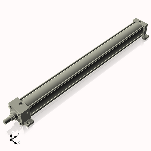 Isometric View of 2.5ASL28CCK1