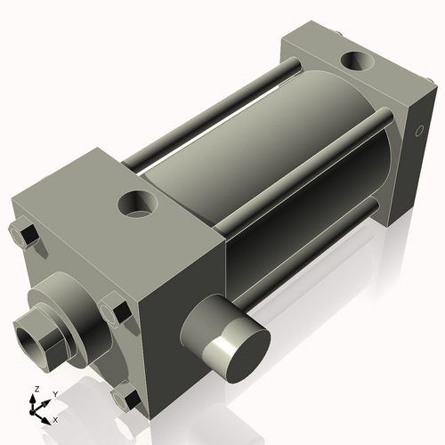 Isometric View of 2.5ATF3CCK1S4