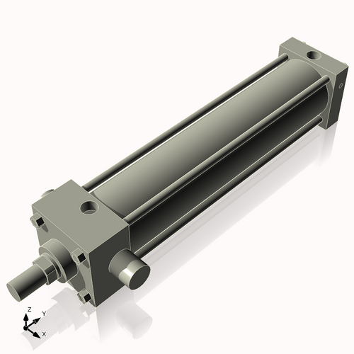 Isometric View of 2.5ATF10NCK1