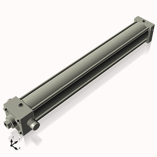 Isometric View of 2.5ATF20NCK1S4