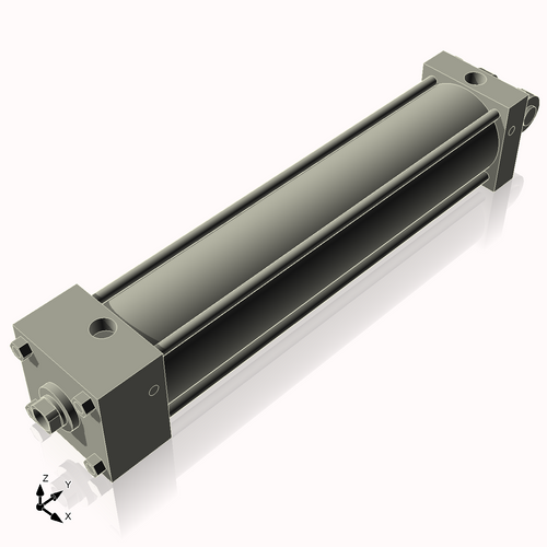 Isometric View of 3.25AC14NCKS4