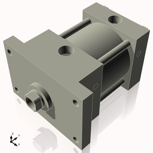 Isometric View of 3.25AFF1NCKS4