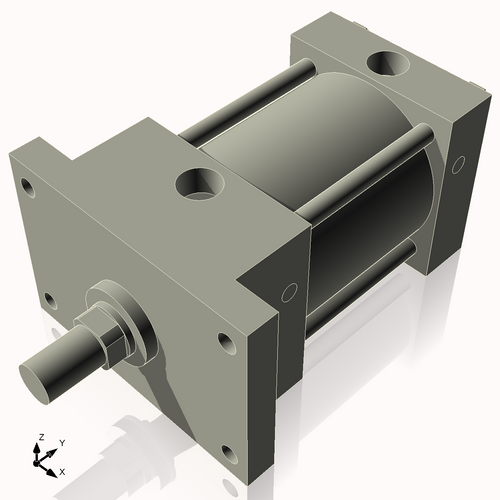Isometric View of 3.25AFF2NC