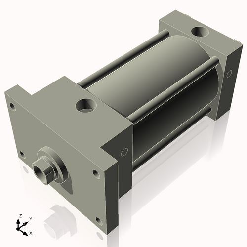 Isometric View of 3.25AFF4NCKS4
