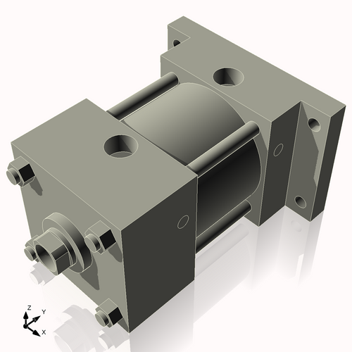 Isometric View of 3.25ARF1NCKS4