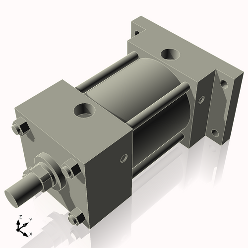 Isometric View of 3.25ARF2CC