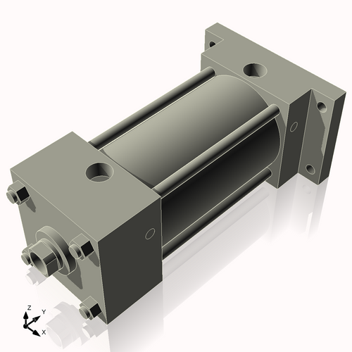 Isometric View of 3.25ARF4NCKS4