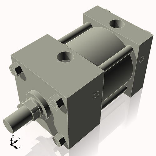 Isometric View of 3.25ASF1NC