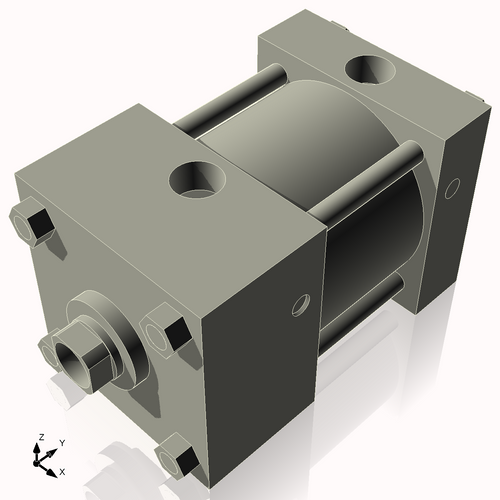 Isometric View of 3.25ASF1CCKS4