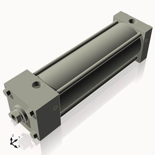 Isometric View of 3.25ASF9NCKS4