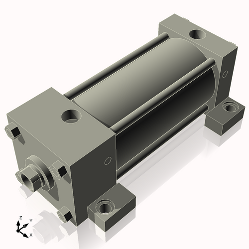 Isometric View of 3.25ASL5NCKS4