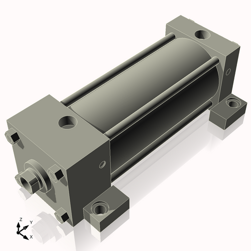Isometric View of 3.25ASL6CCKS4