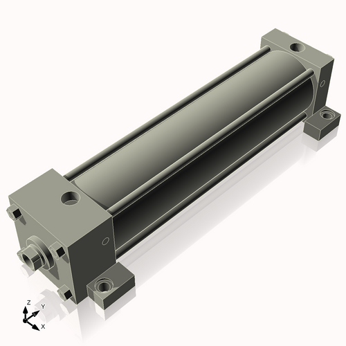 Isometric View of 3.25ASL12NCKS4