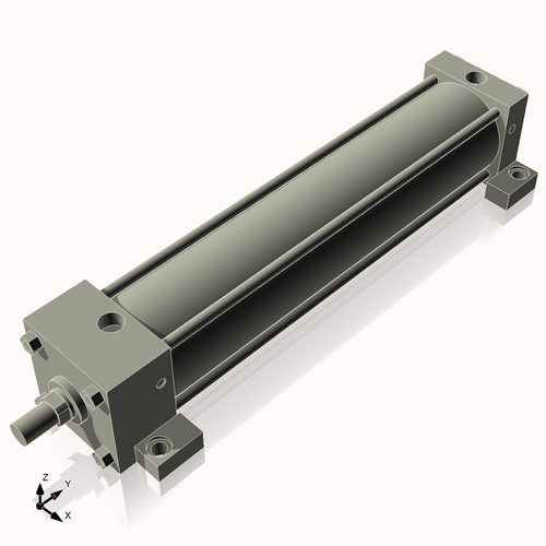 Isometric View of 3.25ASL14CC