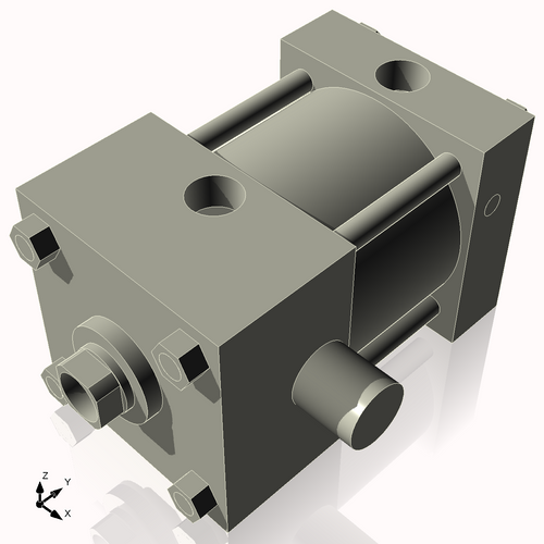Isometric View of 3.25ATF1NCKS4