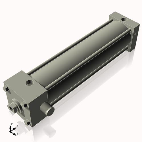 Isometric View of 3.25ATF12NCKS4