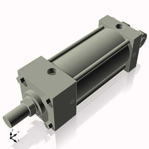 Isometric View of 3.25AC5NCK1.375
