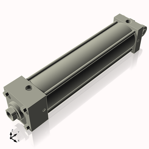 Isometric View of 3.25AC13CCK1.375S4
