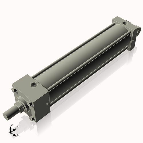 Isometric View of 3.25AC14CCK1.375