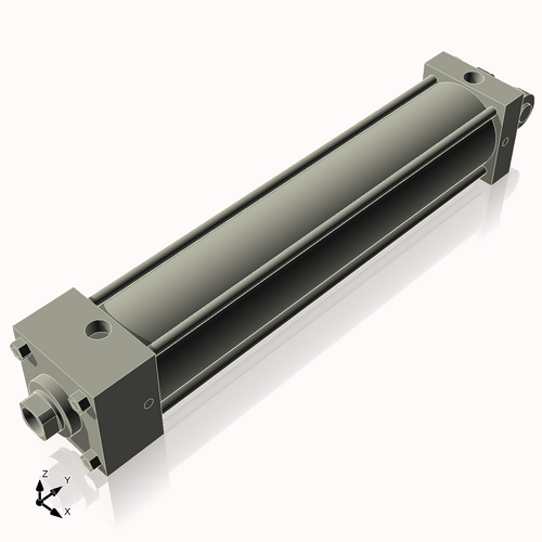 Isometric View of 3.25AC15NCK1.375S4